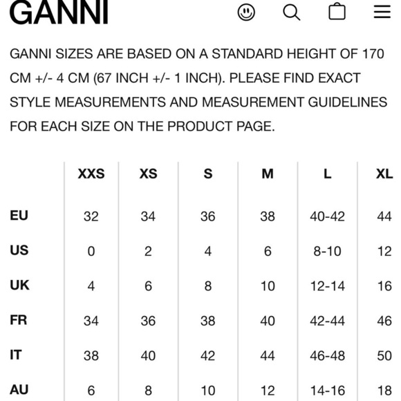 GANNI Azure Blue Wrap Dress 34 - Picture 15 of 15